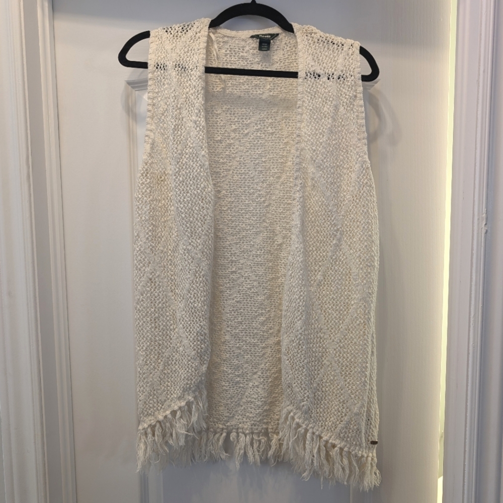 Roots Knit Tassel Vest
